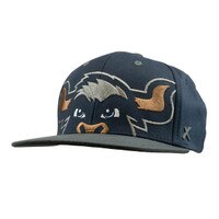 utah state peeking bull adjustable youth cap x